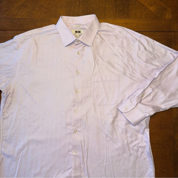 Joseph Abboud Egyptian Cotton Light Purple L/S Dress Shirt Men's 18.5 x 34 - Picture 1 of 9